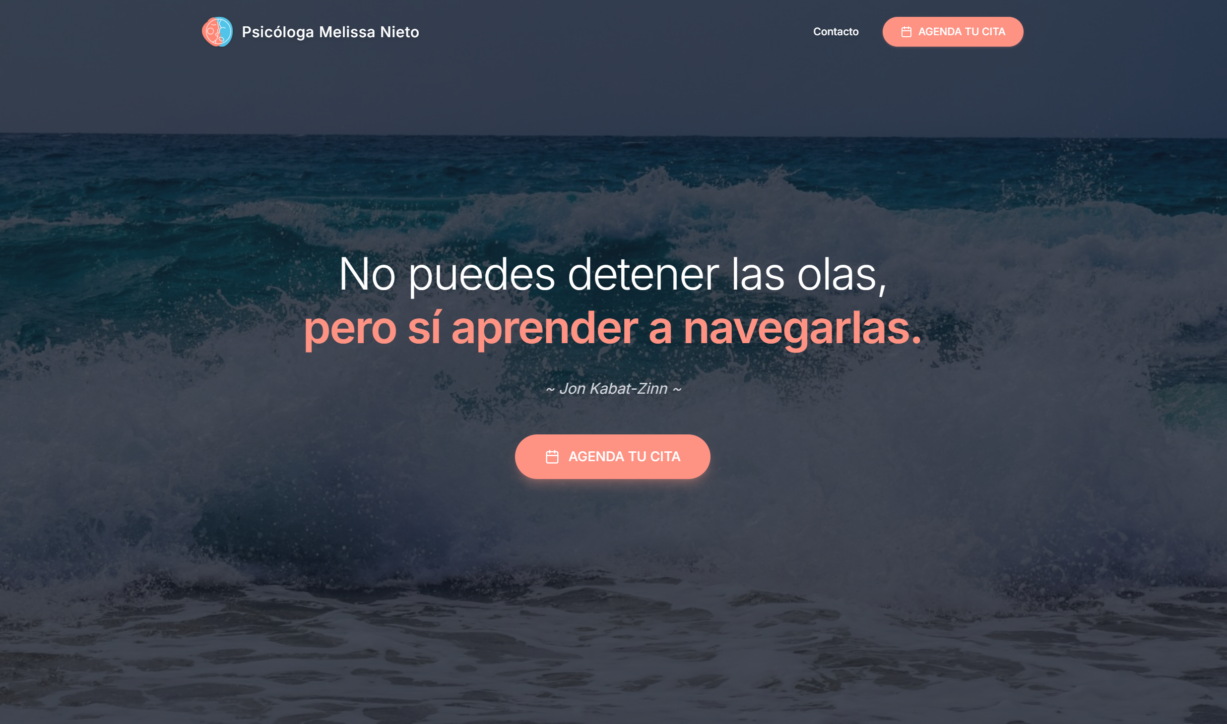 Sitio Portafolio para Psicóloga